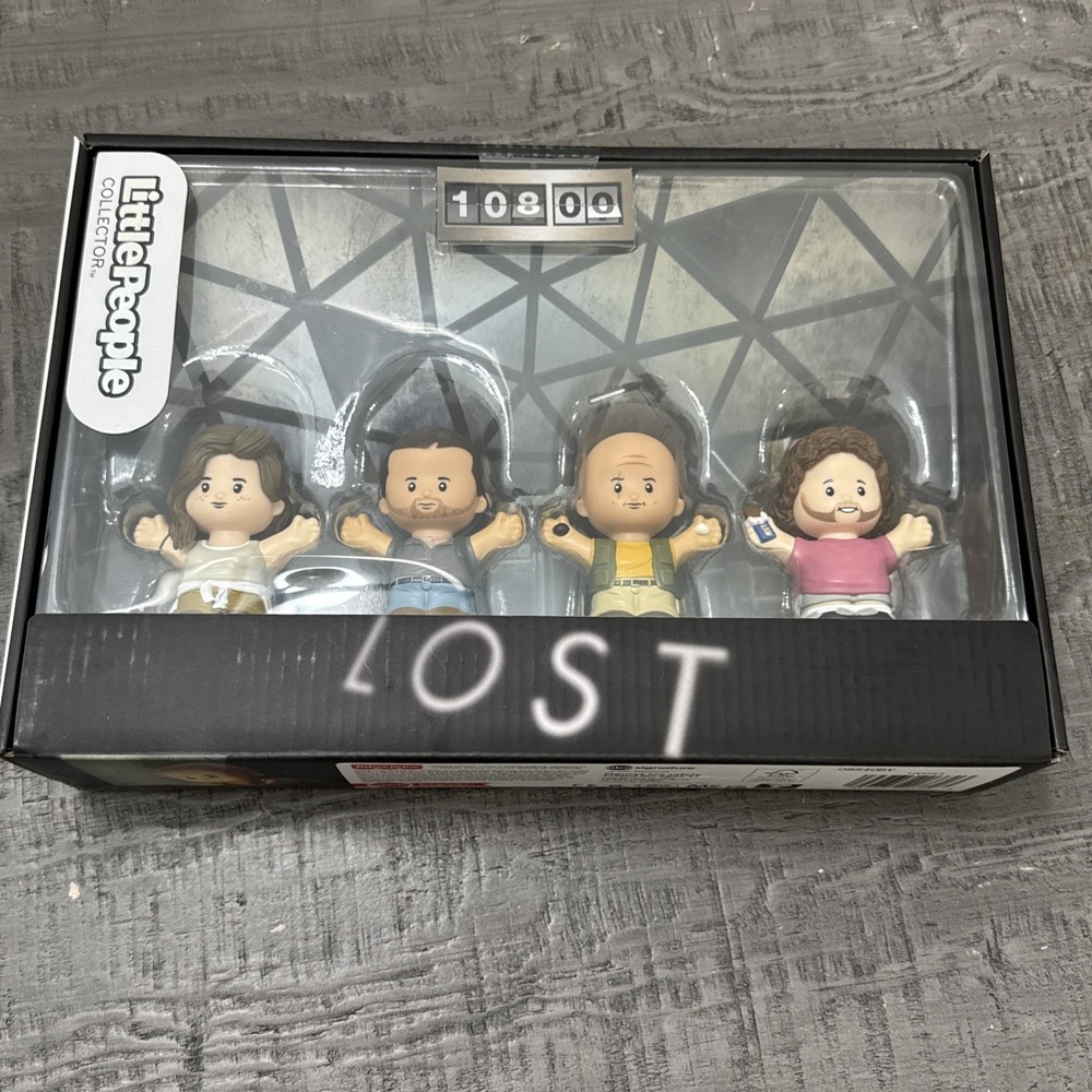 Little People Collector LOST TV Show Special Edition Figure Set in Display‎ Box